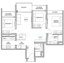 Norwood Grand (D25), Apartment #613726101